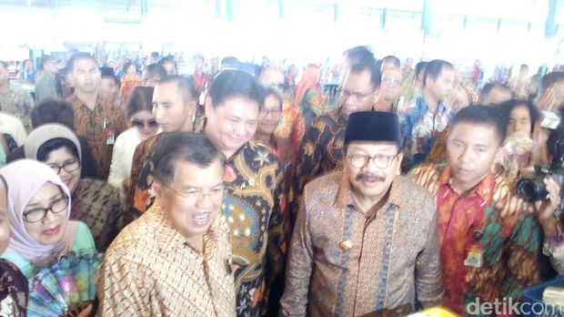 Wapres JK tinjau pendidikan vokasi di Jawa Timur