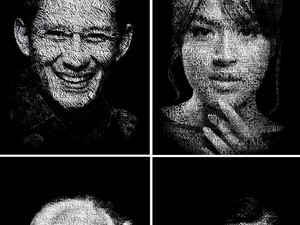 Menulis Cerita di Wajah dengan Portrait Typography