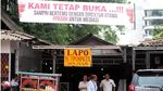 Lapo di Kawasan Senayan Mulai Dibongkar