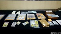 Barang bukti yang didapat saat penangkapan Andika.