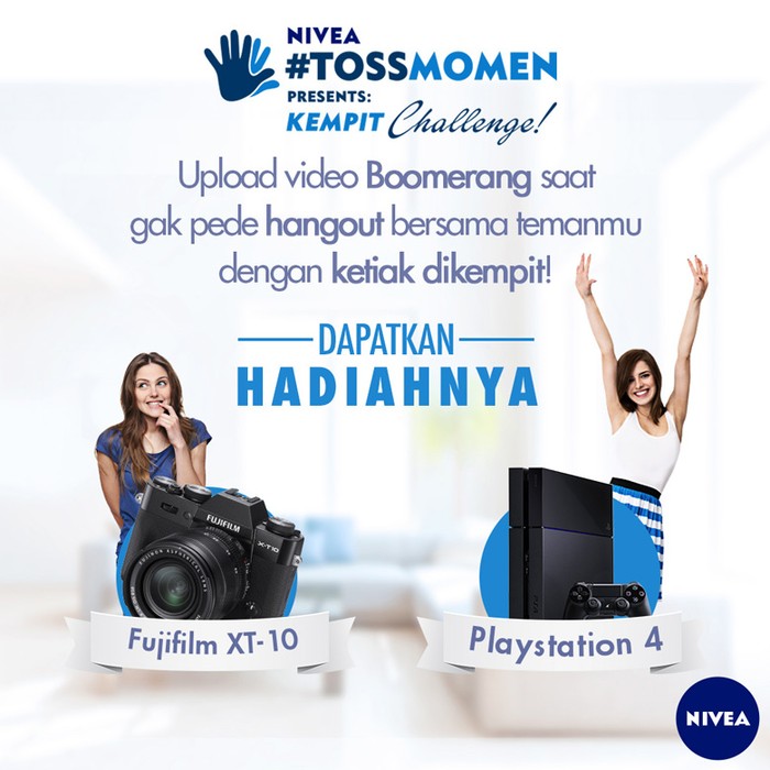 Yuk, Ikutan Lagi #KempitChallenge Periode 2 Bareng NIVEA!