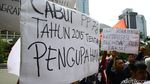 Mahasiswa Demo Soal Freeport di Kantor ESDM