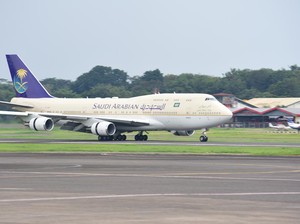 Total Ada 6 Penerbangan Terkait Kedatangan Raja Salman Hari Ini