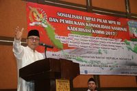 Ketua MPR Ingatkan Generasi Muda soal Pemerataan Keadilan
