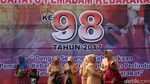 HUT ke-98, Pasukan Damkar Unjuk Kemampuan