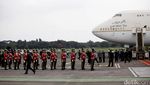 Raja Salman Tiba di Bandara Halim