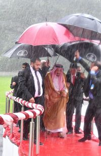 Momen Kebersamaan Jokowi dan Raja Salman di Istana Bogor