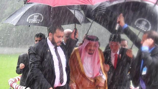 Raja Salman dan Presiden Jokowi