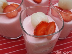 Resep Puding: Puding Leci