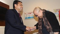 Jaya Suprana usai menerima undangan dari Setya Novanto.