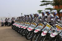 Polres Bogor Gelar Apel Pengamanan Rute Perjalanan Raja Salman
