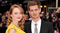 Ini pasangan Emma, yaitu Andrew Garfield yang menjadi Spider-Man setelah Tobey Maguire. Foto: Getty Images