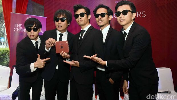 The Changcuter saat rilis album di Cikini.