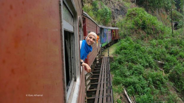 Esra Alhamal, Mahasiswi S-3 Berdarah Arab yang Traveling ke-21 Negara