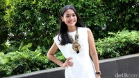 Kini ia kembali tampil dalam film 3 Dara 2: Bapak Rumah Tangga. Pool/Palevi S/detikFoto.