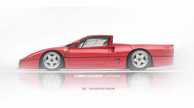 Begini Jadinya Kalau Mobil Super Jadi Pikap