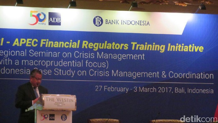Gandeng ADB dan APEC, BI Gelar Seminar Pencegahan Krisis Keuangan