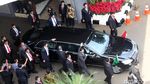 Iring-iringan Raja Salman Menuju Masjid Istiqlal