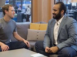 Keakraban Pangeran Arab dengan Zuckerberg