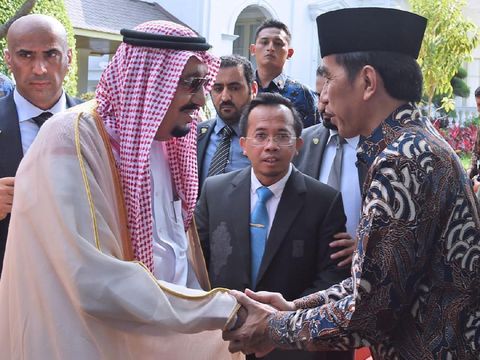 Candaan Raja Salman yang Bikin Jokowi Tertawa 