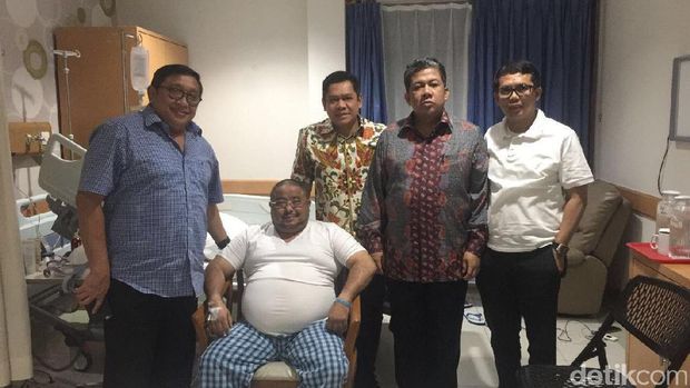 Opname, Anggota DPR Ini Rela Tinggalkan RS Demi Raja Salman