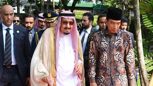 Candaan Raja Salman yang Bikin Jokowi Tertawa 