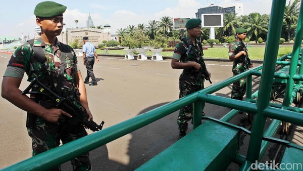 Jelang Kedatangan Raja Salman, Gedung DPR Dijaga Ketat