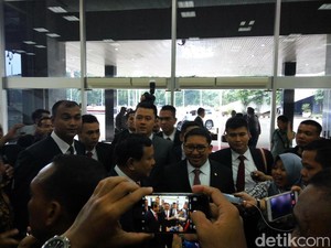 Hadiri Pidato Raja Salman di DPR, Prabowo Berharap Kuota Haji Ditambah