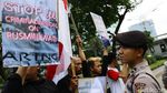 Demo di Kedubes Arab Saudi Dibubarkan