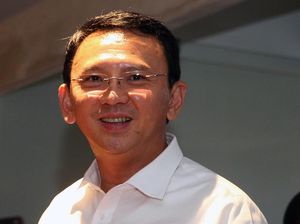 Kata Ahok soal Sumbatan Kabel yang Bikin Jl Gatot Subroto Banjir