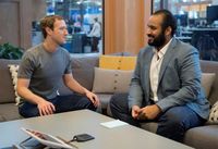 Pangeran Mohammed bertemu Zuckerberg 