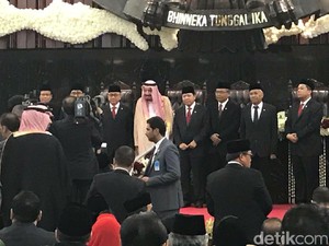 Bachtiar Nasir Hadiri Pidato Raja Salman di DPR, Habib Rizieq Absen