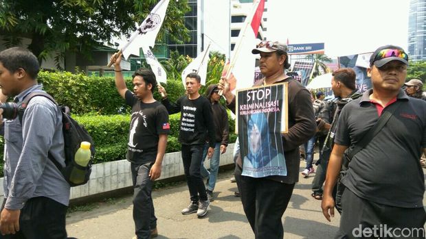 Sempat Diamankan Polisi, 10 Pendemo Depan Kedubes Saudi Dipulangkan