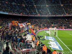 Aksi Barca Melumat Sporting Gijon dari Oppo F1s