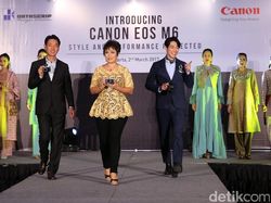 Canon Rilis Mirrorles Gaya Retro M6