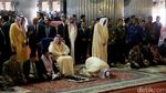 Raja Salman Tunaikan Salat Tahiyatul Masjid di Istiqlal