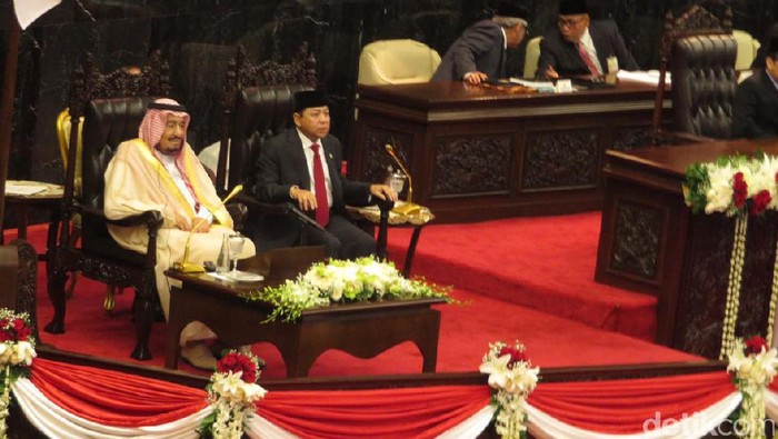 Tinggalkan Gedung DPR, Raja Salman Menuju Masjid Istiqlal