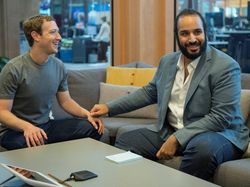 Keakraban Pangeran Arab dengan Zuckerberg