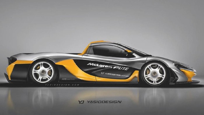 Begini Jadinya Kalau Mobil Super Jadi Pikap