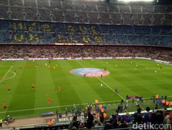 Aksi Barca Melumat Sporting Gijon dari Oppo F1s