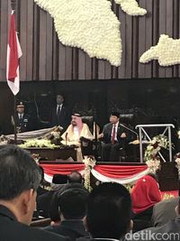 Pidato di DPR, Raja Salman Bicara Soal Pemberantasan Teroris