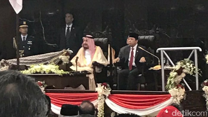 Video Hubungan RI-Saudi Diputar di DPR Jelang Pidato Raja Salman
