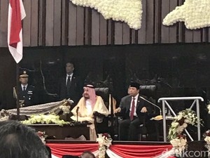 Video Hubungan RI-Saudi Diputar di DPR Jelang Pidato Raja Salman
