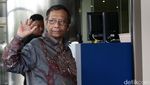 Mahfud MD, Renald Kasali dan Imam Prasojo Datangi Gedung KPK
