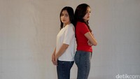 Prilly dan Beby tampak layaknya seorang musuh. (Dok. detikHOT)