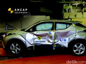Mengintip Proses Uji Tabrak Sebuah Mobil