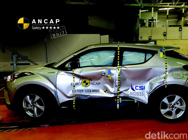 Toyota C-HR Dapat 5 Bintang