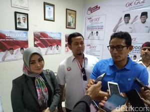 Sandiaga: Laporan Dana Kampanye Kita WTP dari Akuntan Publik