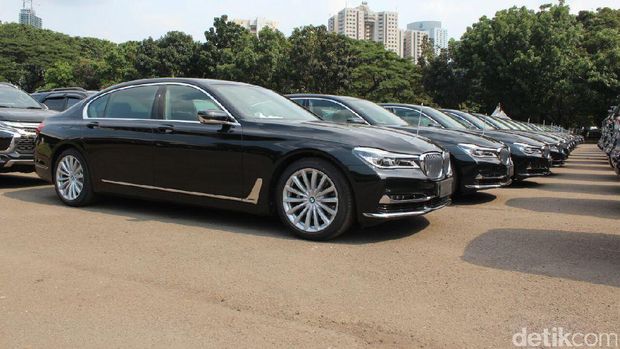 Deretan BMW Seri 7 untuk 15 Kepala Negara Peserta KTT IORA