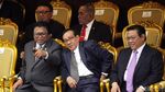 Menteri dan Petinggi Parpol Hadiri Pidato Raja Salman